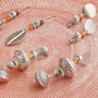 Inspiration de boucles d&rsquo;oreilles avec perles et pendentifs en m&eacute;tal TQ