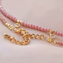 Colliers minimalistes avec des perles de rocailles
