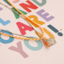Pour des colliers, des bracelets et des bracelets de cheville