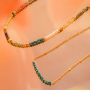 Inspiration de bijoux avec perles &agrave; facettes disque