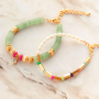 Voici comment cr&eacute;er une collection de bracelets avec des pierres naturelles