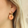 Lancez-vous avec les boucles d'oreilles cr&eacute;oles en acier inoxydable et les boucles d'oreilles en acier inoxydable avec des cha&icirc;nes