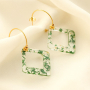 Cr&eacute;er des boucles d'oreilles tendance avec des pendentifs en r&eacute;sine