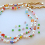 Cr&eacute;ez des parures de bijoux tendance avec les perles Millefiori.