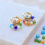 Cr&eacute;ez des parures de bijoux tendance avec les perles Millefiori.