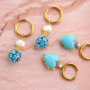 Inspiration pour la cr&eacute;ation de boucles d'oreilles et de colliers avec des perles en verre