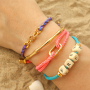 Soyez cr&eacute;atif avec les cordons marins pour de beaux bracelets !