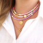 Inspiration : colliers color&eacute;s avec des perles Katsuki