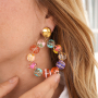 Cr&eacute;er des boucles d'oreilles originales avec des perles en verre  