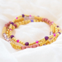 Inspiration de bracelets avec des perles acryliques