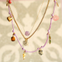 Cr&eacute;ation de colliers tendance avec des pendentifs en pierre naturelle
