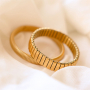 Mix & match bracelets joncs en acier inoxydable