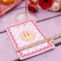 Inspiration avec ruban &agrave; texte et cartes &agrave; bijoux uniques