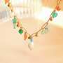 Inspiration bijoux color&eacute;e avec des perles en verre