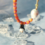 Comment combiner des perles en verre color&eacute;es ?