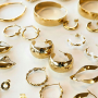 Inspiration avec des boucles d'oreilles en acier inoxydable