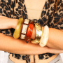Laissez-vous inspirer par les bracelets en r&eacute;sine et m&eacute;tal