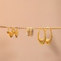 Mix & match avec notre collection de boucles en acier inoxydable