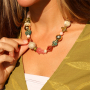 Cr&eacute;er des bijoux avec des perles acryliques aux couleurs d'automne