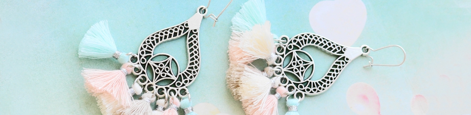 Pendentifs en m&eacute;tal DQ avec anneaux