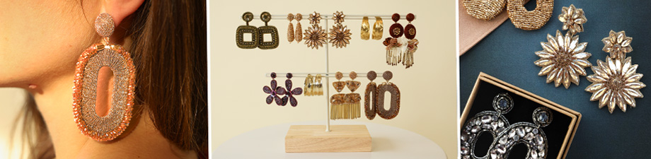 Nouvelle collection de boucles d&rsquo;oreilles tendance