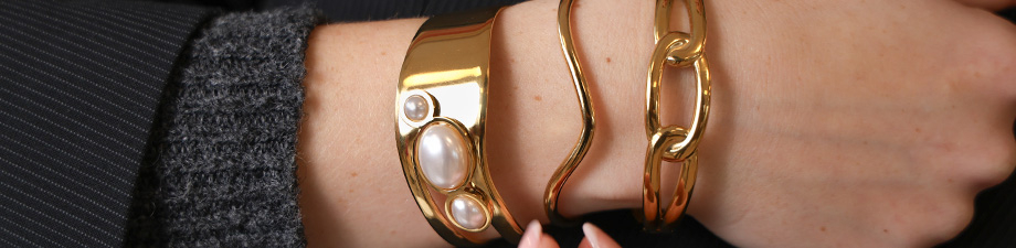 Nouvelle collection de bracelets en acier inoxydable