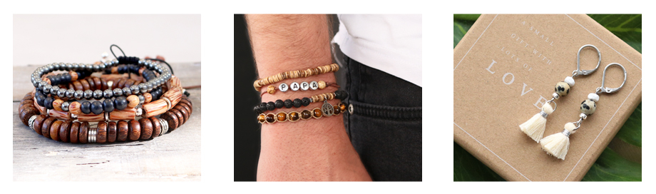 Perles en bois